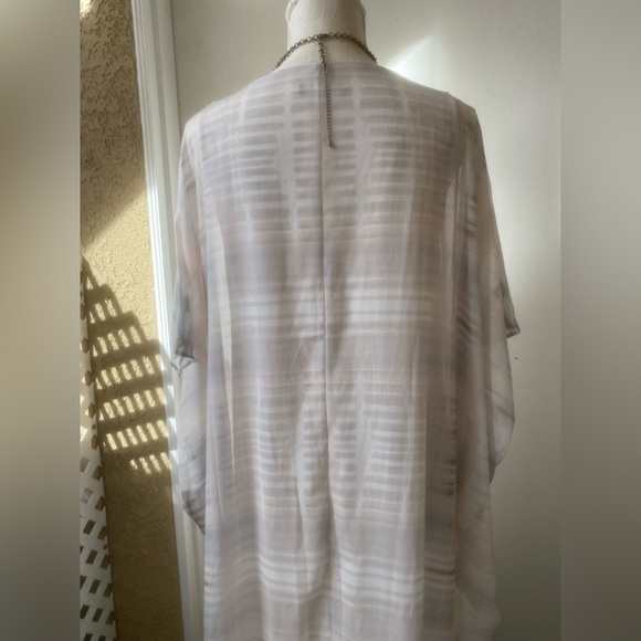 h by halston goddess gown kaftan dress sz. 4 - Picture 4 of 14